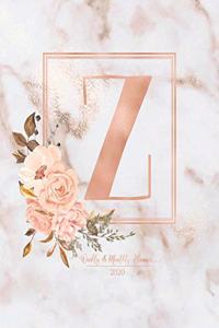 Weekly & Monthly Planner 2020 Z