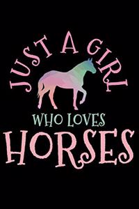 Just A Girl Who Loves Horses