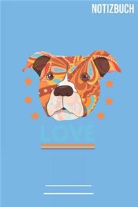 Pitbull Love Notizbuch