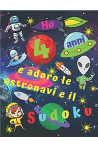 Ho 4 anni e adoro le astronavi e il Sudoku