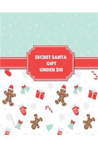 Secret Santa Gift Under $10