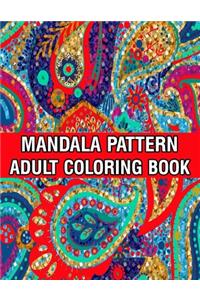 Mandala Pattern Adult Coloring Book