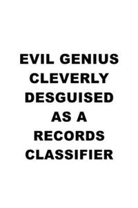 Evil Genius Cleverly Desguised As A Records Classifier