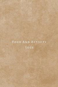 Food and Activity Logs