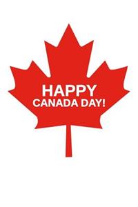 Happy Canada Day Journal
