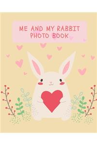 Me and my Rabbit photo book