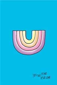 Happy Rainbow Notebook