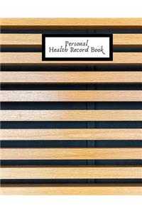 Personal Health Record Book