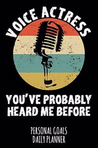 Voice Actress You've Probably Heard Me Before
