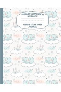 Primary Composition Notebook Midline Story Paper Journal