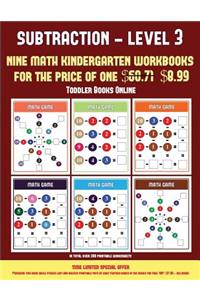 Toddler Books Online (Kindergarten Subtraction/Taking Away Level 3)