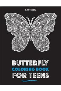 Butterfly Coloring Book For Teens