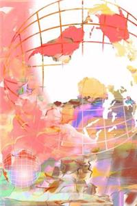 Watercolor Graphic Globe Journal