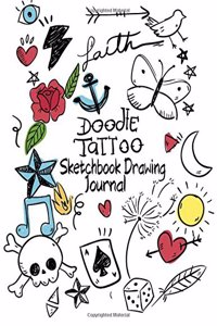 Doodle Tattoo Sketchbook Drawing Journal