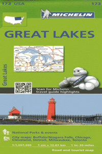 Michelin Great Lakes Map
