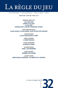 Le règle du jeu n°32