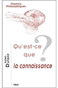 Qu'est-Ce Que La Connaissance?