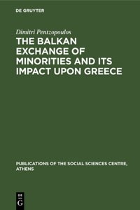 Balkan Exchange of Minorities and Its Impact Upon Greece
