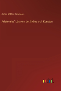 Aristoteles' Lära om det Sköna och Konsten