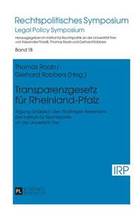 Transparenzgesetz fuer Rheinland-Pfalz