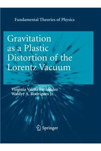 Gravitation as a Plastic Distortion of the Lorentz Vacuum