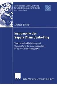 Instrumente des Supply Chain Controlling