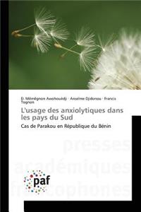 L'Usage Des Anxiolytiques Dans Les Pays Du Sud