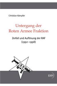 Untergang der Roten Armee Fraktion