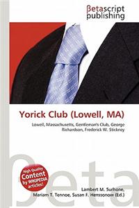 Yorick Club (Lowell, Ma)