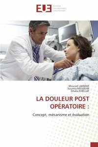 Douleur Post Opératoire