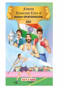 Story Book for Kids - Indian Men Sportspersons (Illustrated) - Kapil Dev, Sachin Tendulkar, Abhinav Bindra, Dhoni, Bhutia - Short Stories for Children - English Stories with Colourful Pictures -Book for Kids 6+ Years Old