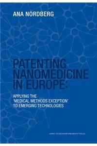 Patenting Nanomedicine