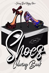 Shoes Coloring Book