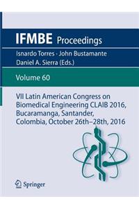 VII Latin American Congress on Biomedical Engineering Claib 2016, Bucaramanga, Santander, Colombia, October 26th -28th, 2016