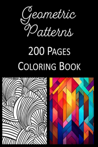 Geometric Patterns Coloring Book