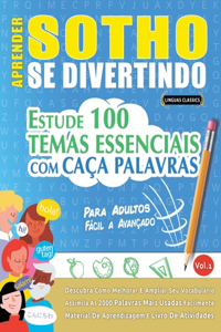 Aprender Sotho Se Divertindo! - Para Adultos