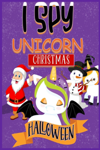 I spy unicorn, Christmas And Halloween