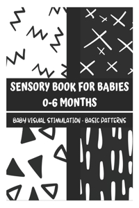 Sensory Book for Babies 0-6 Months - Baby Visual Simulation