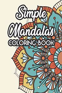 Simple Mandalas Coloring Book