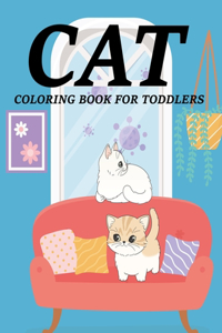 Cat Coloring Book For Toddlers
