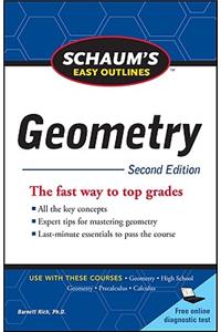 Schaum's Easy Outline of Geometry, Second Edition