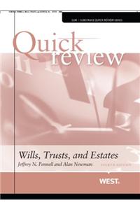 Quick Review of Wills, Trusts, and Estates