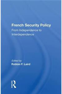 French Security Policy