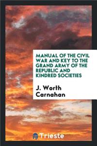 Manual of the Civil War and Key to the Grand Army of the Republic and Kindred Societies