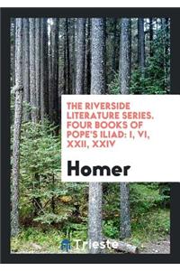 Four Books of Pope's Iliad