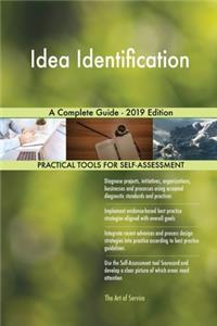 Idea Identification A Complete Guide - 2019 Edition