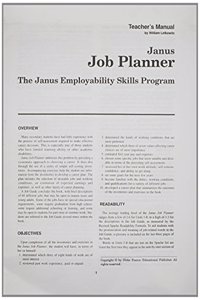Janus Employ: Job Planner/Teacher GD 95c
