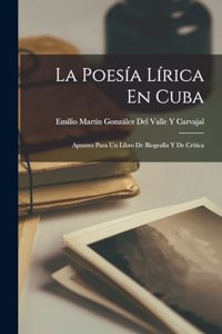 Poesía Lírica En Cuba