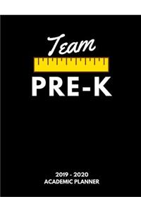 Team Pre-K Academic Planner