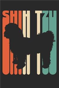 Vintage Shih Tzu Notebook - Gift for Shih Tzu Lovers - Shih Tzu Journal
